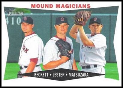 09TH 230 Mound Magicians (Josh Beckett Jon Lester Daisuke Matsuzaka).jpg